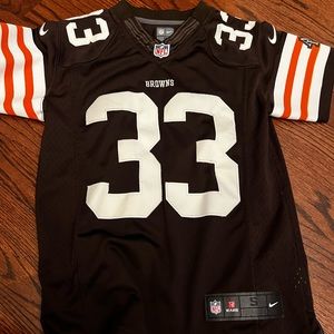 Youth small Cleveland Browns #33 Richardson jersey